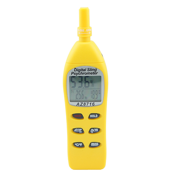 8716 AZ Hygro-Thermometer mit Taschenfunktion