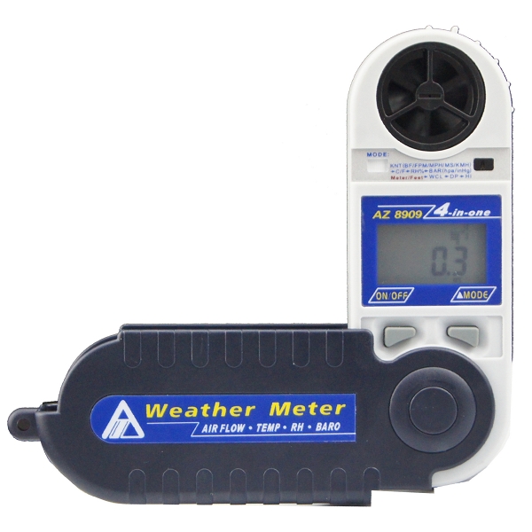 8909 AZ 기압 공기 흐름 측정기