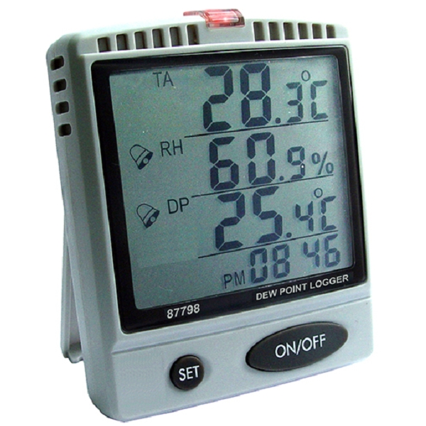 Handheld Temperature/Humidity Meter with SD Card Data Logger