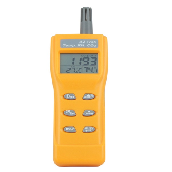 Temperatura. Medidor de CO2 RH, 7755 AZ - AZ Instrument Corp.