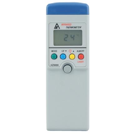 8886 AZ Stick Type IR Thermometer with Alarm Buzzer