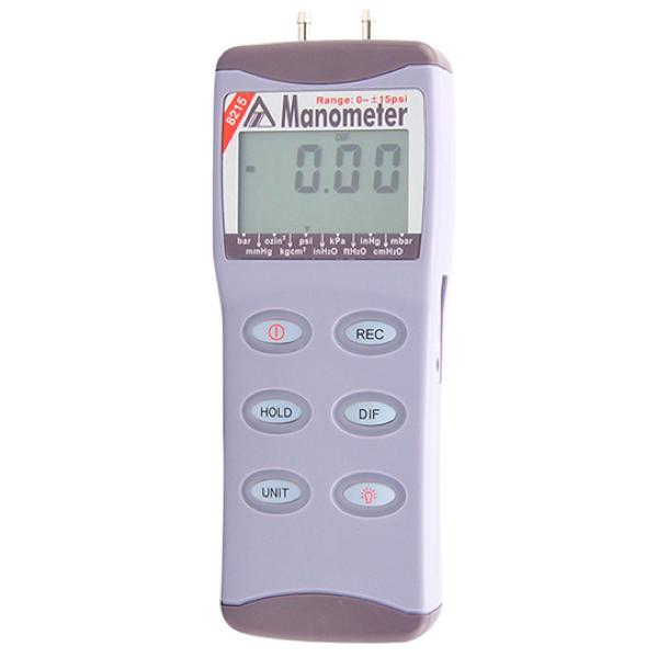 8215 AZ Tragbares 15 psi-Digitalmanometer
