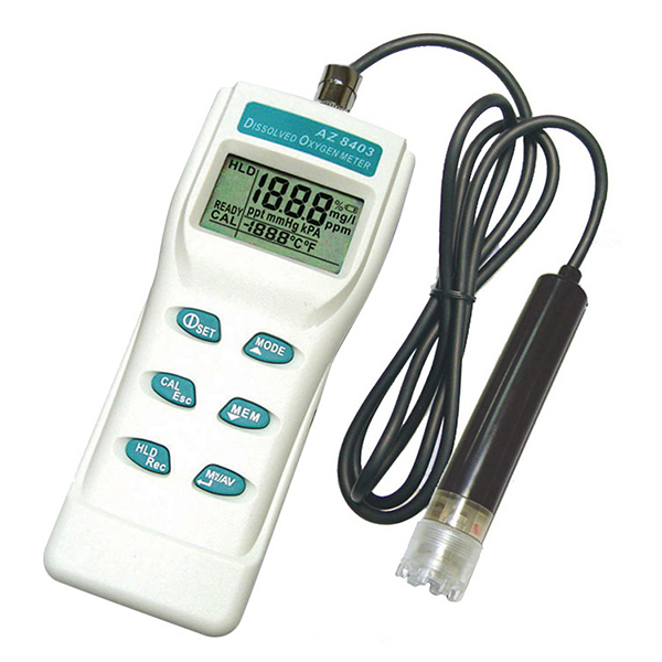 8403 AZ Digitales Sauerstoff-Sauerstoffmessgerät mit Speicher