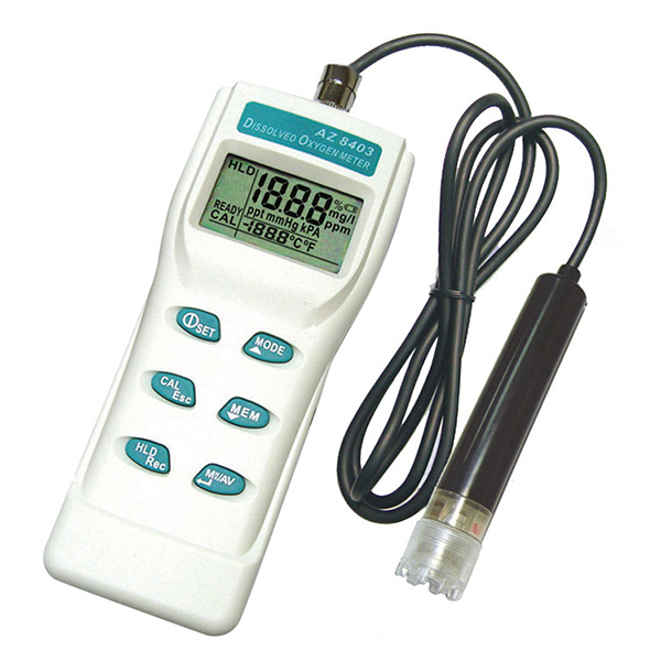 8403 AZ Digital Dissolved Oxygen-DO Meter with Memory