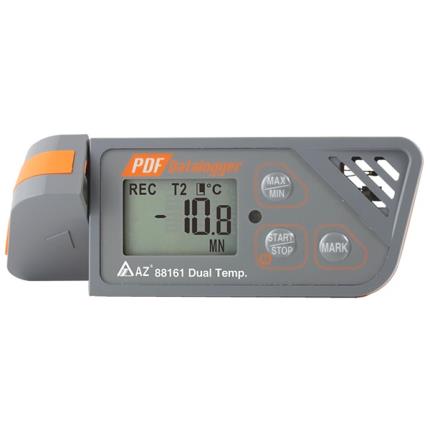 88161 AZ多次用溫度記錄器/可外接溫度測棒