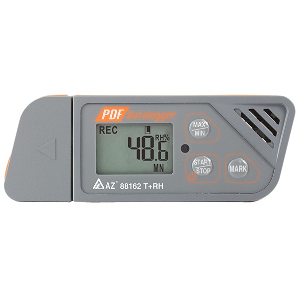 88162 AZ多次用溫濕度記錄器/USB介面/免軟體