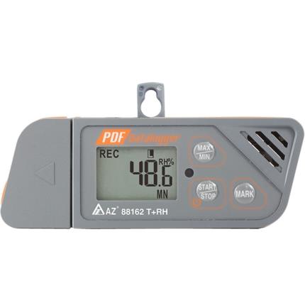88162 AZ多次用溫濕度記錄器/USB介面/免軟體