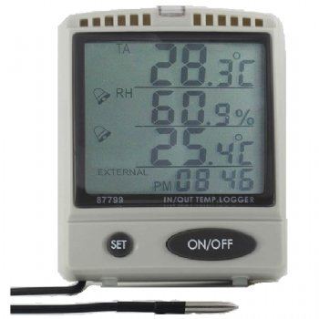87799 AZ 溫濕度記錄器/溫度測棒/SD卡/免軟體