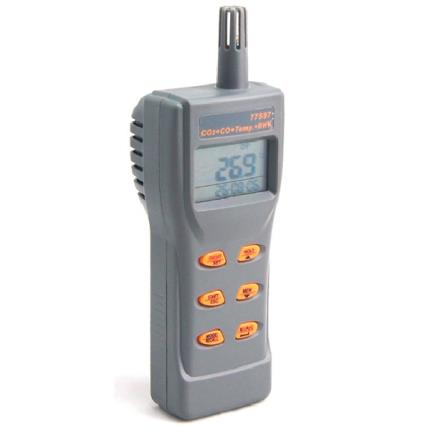 77597 AZ 高精度二氧化碳/一氧化碳偵測計/溫濕度計/記錄器