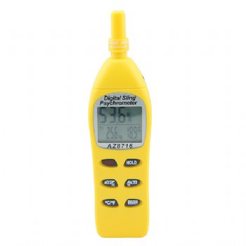 8716 AZ溫溼度計/露點濕球溫度/可外接溫度測棒