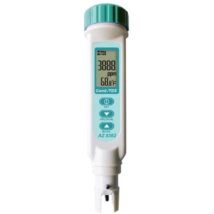 8362 AZ 寬量程電導 &amp; TDS水質檢測筆