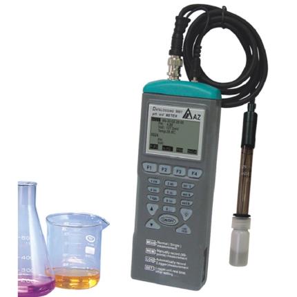 9661 AZ Digitaler pH- und mV-Wasserqualit&#xE4;tsrekorder
