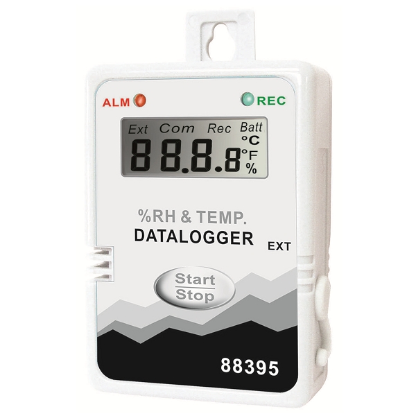 88395 Datenlogger mit dualer Temperatur und relativer Luftfeuchtigkeit