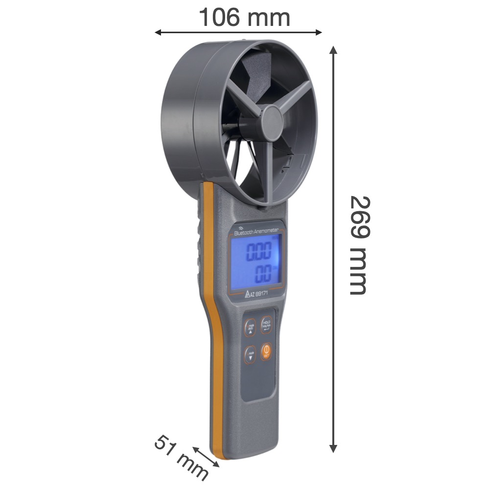 藍牙風速計- AZ Instrument