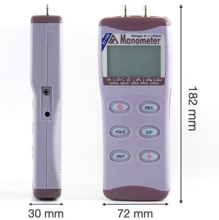 82100 AZ Portable 100 psi Digital Manometer