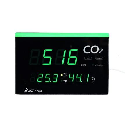 7729壁掛式/桌面式二氧化碳&#x3001;溫度&#x3001;濕度監測器