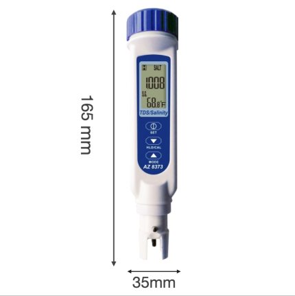8373 AZ寬量程鹽度/TDS水質檢測筆