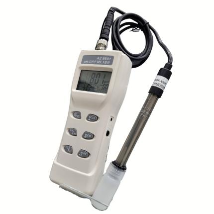 8651 AZ Medidor de pH y pH para agua digital port&#xE1;til