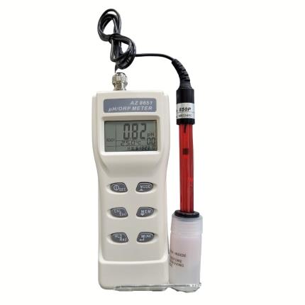 8651 AZ Tragbares digitales ORP- und pH-Meter mit Wasserqualit&#xE4;t