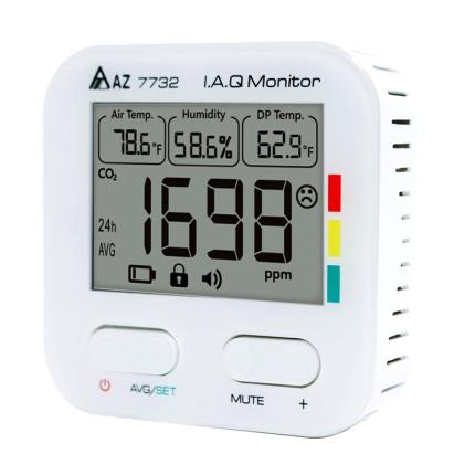 7732 Battery operated CO2 RH DP Temp. Monitor