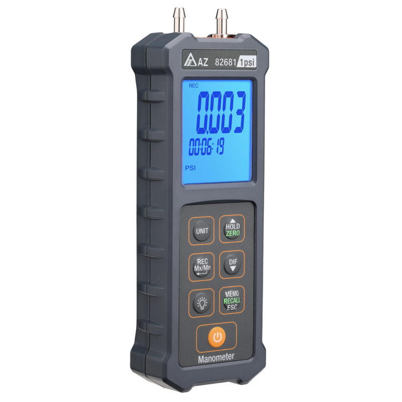 Pocket Digital 1 PSI Manometer, 82681 AZ - AZ Instrument Corp.