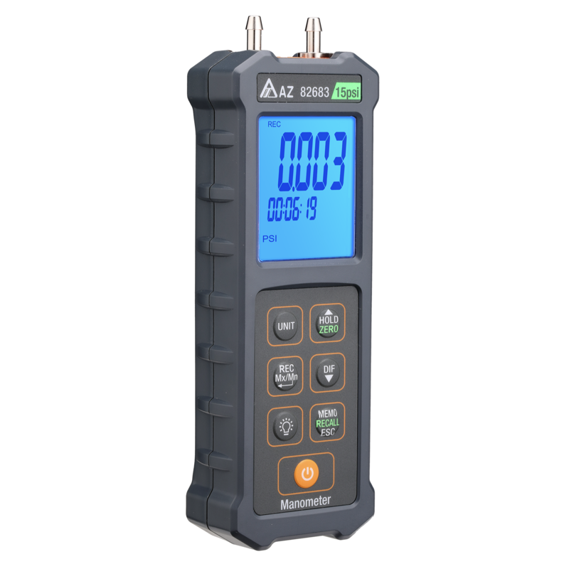 Pana Color診断器 210 Pocket Digital 15 PSI Manometer, 82683 AZ - AZ Instrument Corp.
