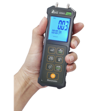 Pocket Digital 15 PSI Manometer, 82683 AZ - AZ Instrument Corp.
