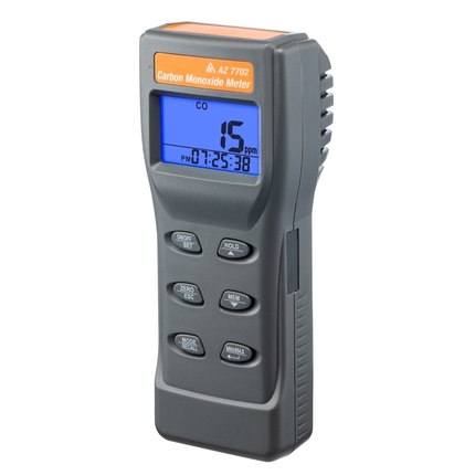 7702 AZ 고정확도 CO 미터, IR 출력 포함