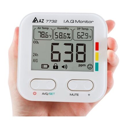 7732 Battery operated CO2 RH DP Temp. Monitor
