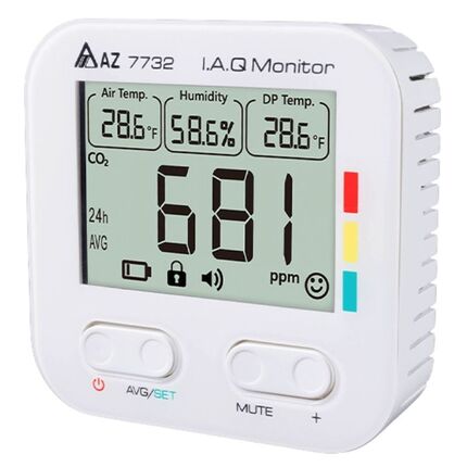 7732 Battery operated CO2 RH DP Temp. Monitor