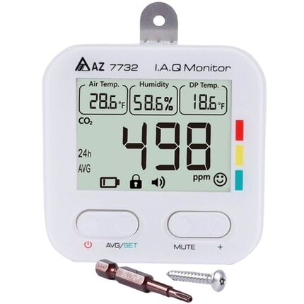 7732 Battery operated CO2 RH DP Temp. Monitor