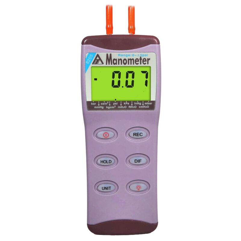 5 PSI 圧力計、8205 AZ - AZ Instrument Corp.