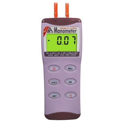 8215 AZ Portable 15 psi Digital Manometer