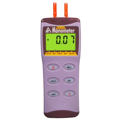 8252 AZ Portable 2 PSI Digital Manometer