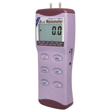 82100 AZ Tragbares 100 psi-Digitalmanometer