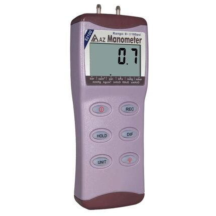 82100 AZ Tragbares 100 psi-Digitalmanometer