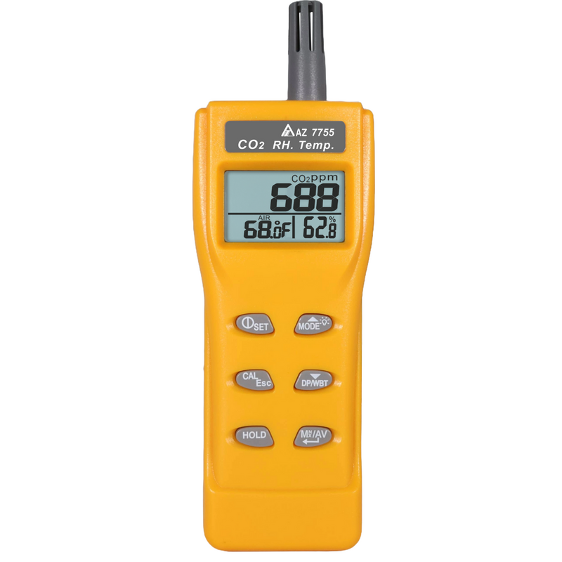 AZ 7755 NDIR CO2メーター | 3-in-1 温度、湿度、CO2モニター | AZ