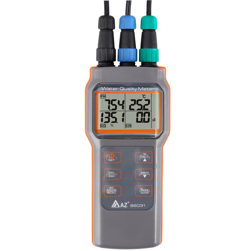 86031 IP67 Combo Water Meter: pH, EC, DO & Salt - AZ Instrument Corp ...