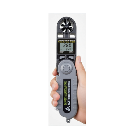 AZ 8908 Wind Speed Meter | IP65 Waterproof & Wind Chill