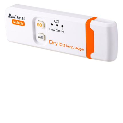 AZ 88165 Registrador de datos USB ligero para monitorización de la cadena de frío a temperaturas ultrabajas.