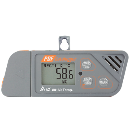 AZ 88160 USB data logger used for cold chain and refrigerated transport monitoring