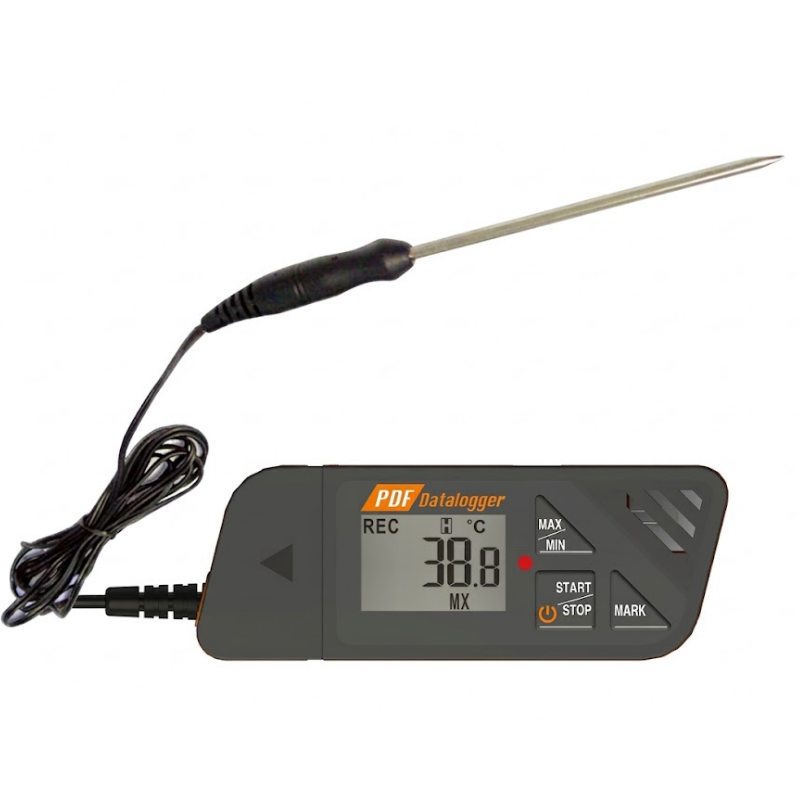 AZ 88161 USB Temperature Data Logger with External Probe