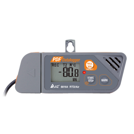 Registrador de sonda AZ 88164 Pt1000 para congeladores de -80 °C