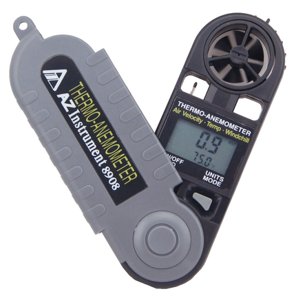 AZ 8908 Wind Speed Meter | IP65 Waterproof & Wind Chill
