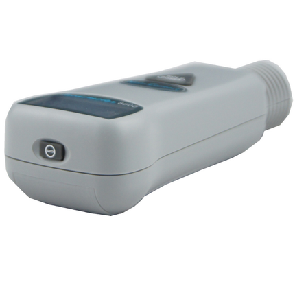 Botones de control del tacómetro 8008 AZ para un encendido sencillo.