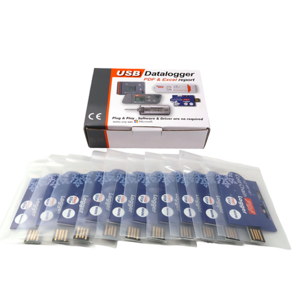 AZ 88181 Single-Use USB PDF Temperature Logger