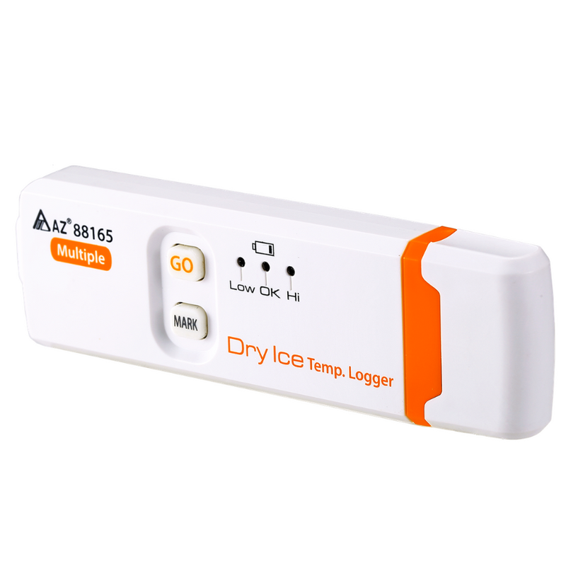 AZ 88165 用於超低溫冷鏈監測的輕量化 USB 資料記錄器