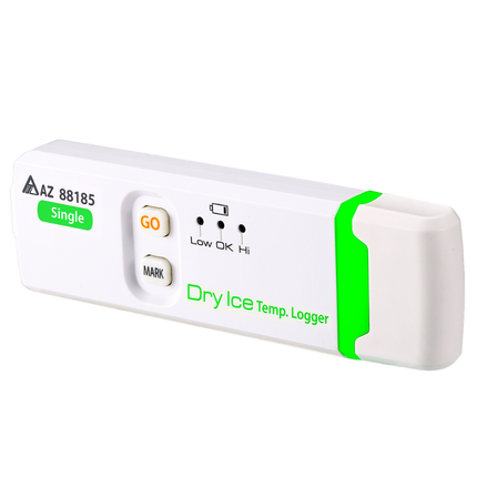 AZ 88185 Registrador de datos impermeable de temperatura ultrabaja para un uso fiable en la cadena de frío.