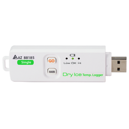 AZ 88185 使用者可配置式 USB 溫度資料記錄器，具備靈活的設定選項