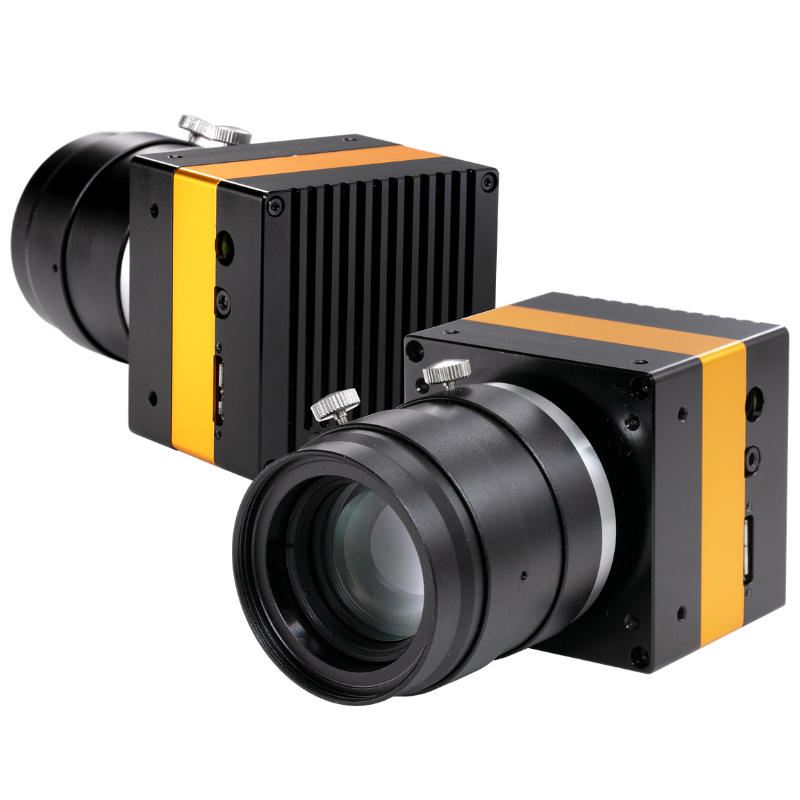 Two 9502 High Speed Cameras positioned at different angles to capture comprehensive slow-motion data from multiple perspectives.